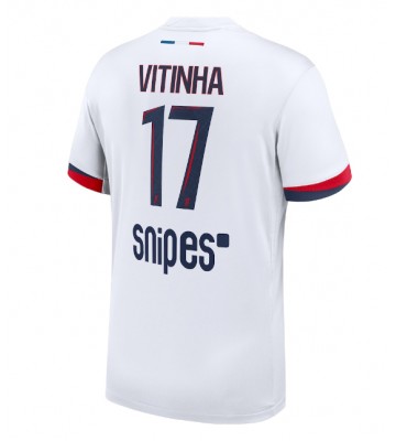 Paris Saint-Germain Vitinha #17 Udebanetrøje 2025-26 Kortærmet
